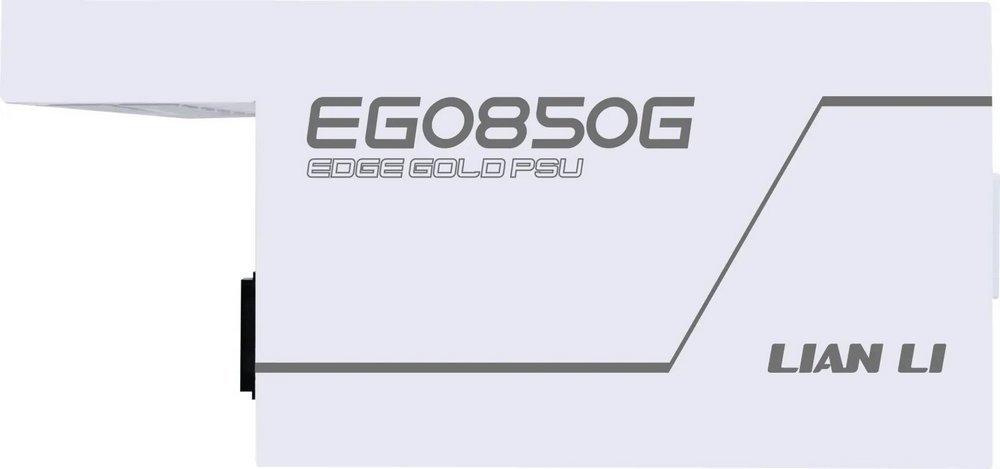 Фото - Блок питания для ПК Lian Li EDGE GOLD 850W White, EU Cord (G9P.EG0850G.W000.EU)