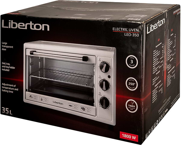 Фото - Піч електрична Liberton LEO-350 White