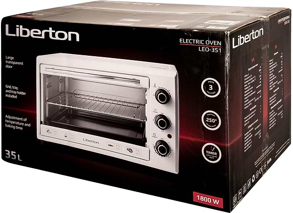 Фото - Піч електрична Liberton LEO-351 Black
