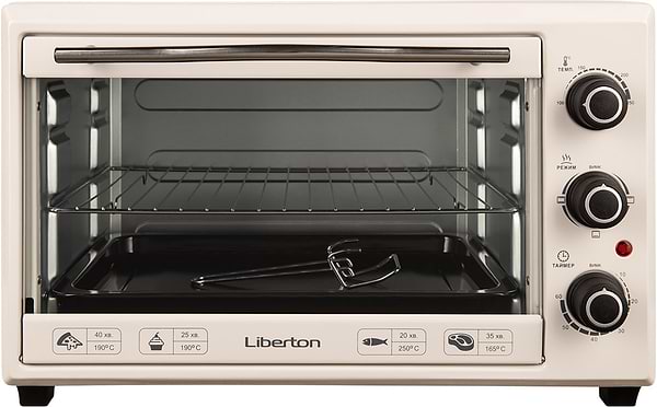 Фото - Піч електрична Liberton LEO-351 White