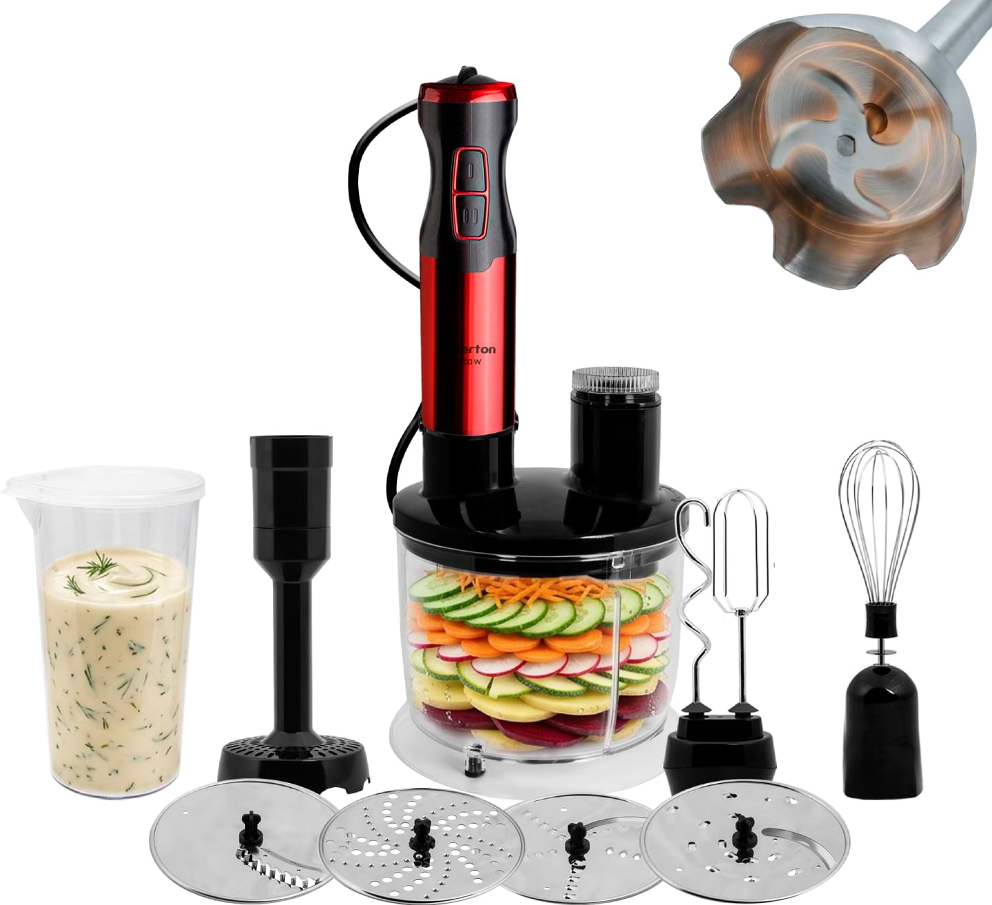 Блендер погружной Liberton LHB-0310