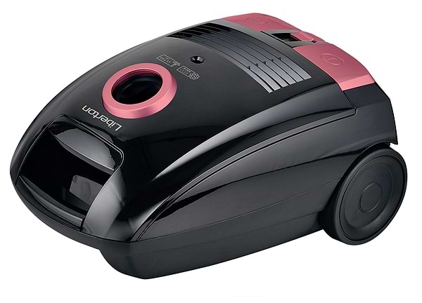 Фото - Пилосос для сухого прибирання з мішком Liberton LVC-0802B ECO Black