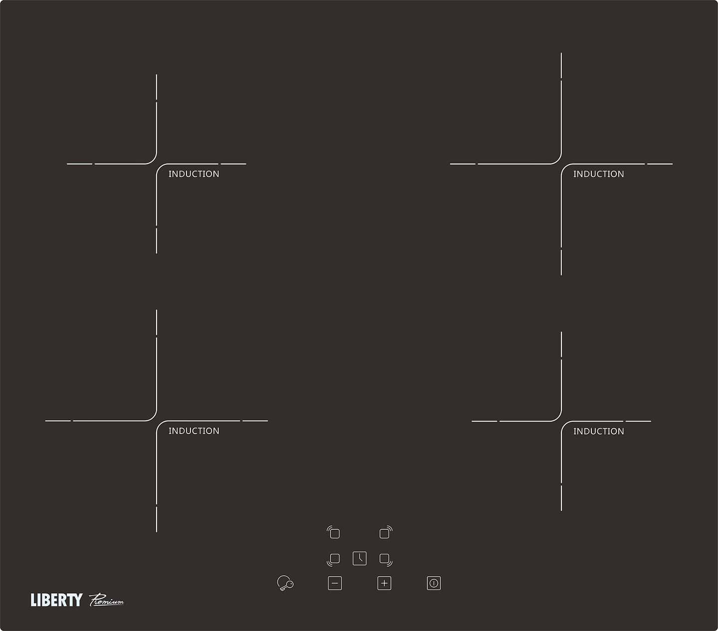 Варочная панель электрическая Liberty PI 6044 B (507) - Фото 1