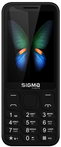 Фото - Мобільний телефон Sigma mobile X-Style 351 Lider Dual Sim Grey