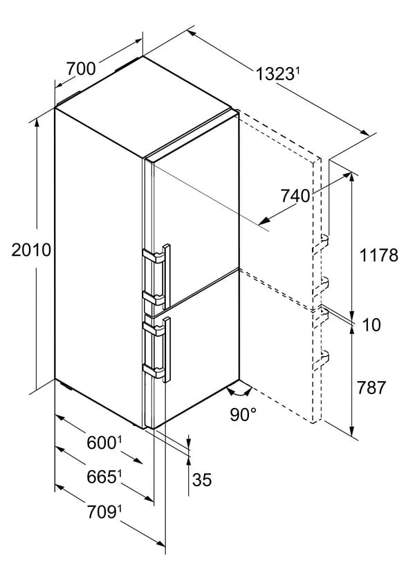 Фото - Холодильник Liebherr CBNef 5735