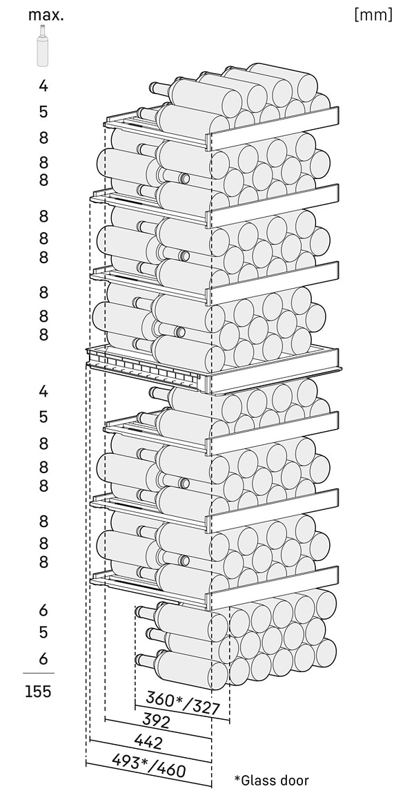 Фото - Винна шафа Liebherr WPsd 5252