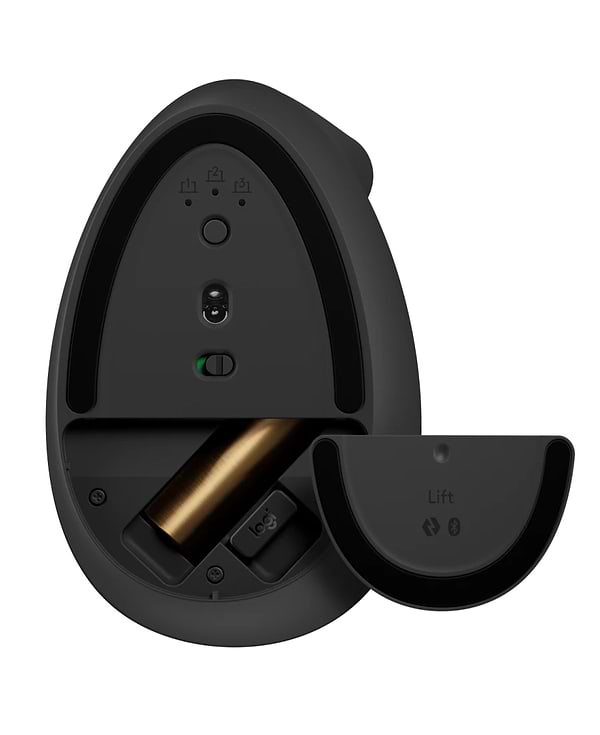 Фото - Миша бездротова Logitech Lift Vertical Ergonomic Wireless/Bluetooth Graphite (910-006473)