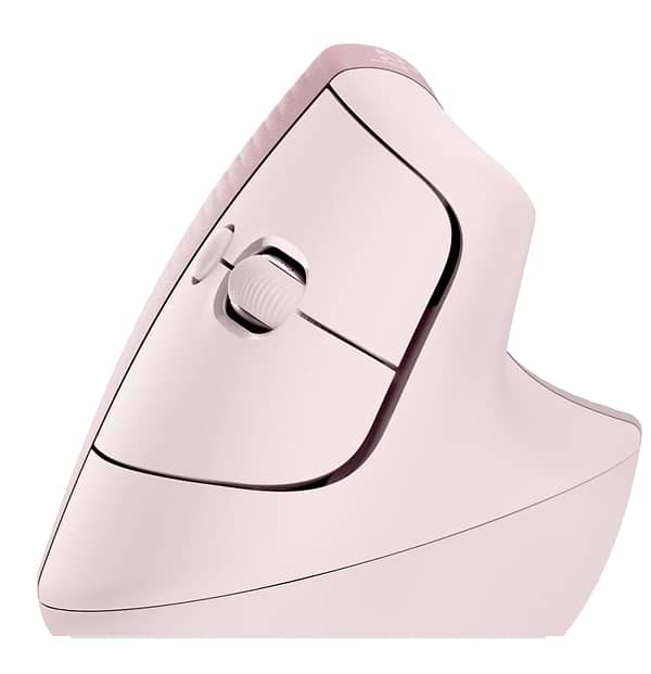 Фото - Мышь беспроводная Logitech Lift Vertical Ergonomic Wireless/Bluetooth Rose (910-006478)
