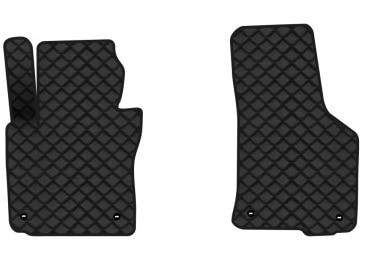 Килимки з екошкіри в салон авто передні EVAtech для Octavia A5 (AT, 8 clips) Skoda 2004-2013 2 покоління Liftback EU (SK12161AV2TL4BBB)
