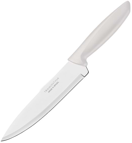 Фото - Нож кухонный Tramontina Plenus Light Grey Chef 178 мм (23426/137)