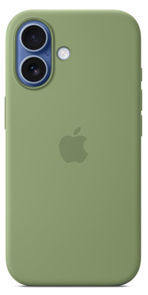 Фото - Чехол для смартфона Apple Silicone Case with MagSafe iPhone 17 Light Moss (MGEX4)