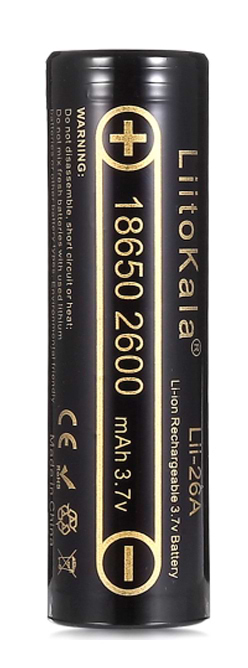 Фото - Акумулятор тип 18650 LiitoKala Lii-26A