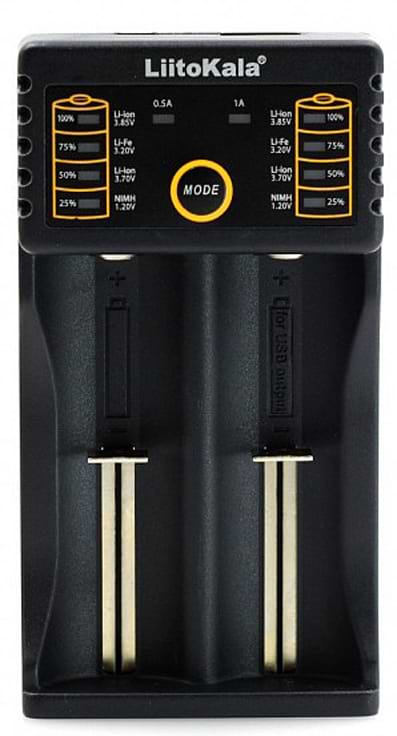 Фото - З/пристрій для акумуляторів AA/AAA LiitoKala Lii-202 (LII202) Фото - З/пристрій для акумуляторів AA/AAA LiitoKala Lii-202 (LII202)