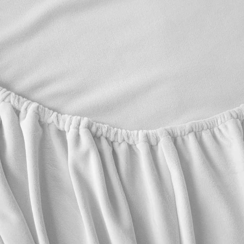 Фото - Комплект постільної білизни дитячий MirSon Велюр Winter Frost 28-0001 + 28-0003 Lilium Velvet 110х140 (2200004003399)