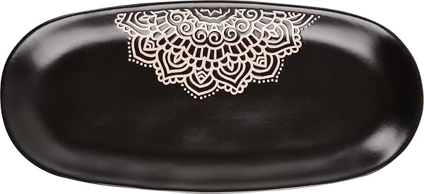 Фото - Блюдо Limited Edition KORA 25.5 см Black (JH8352-1) Фото - Блюдо Limited Edition KORA 25.5 см Black (JH8352-1)
