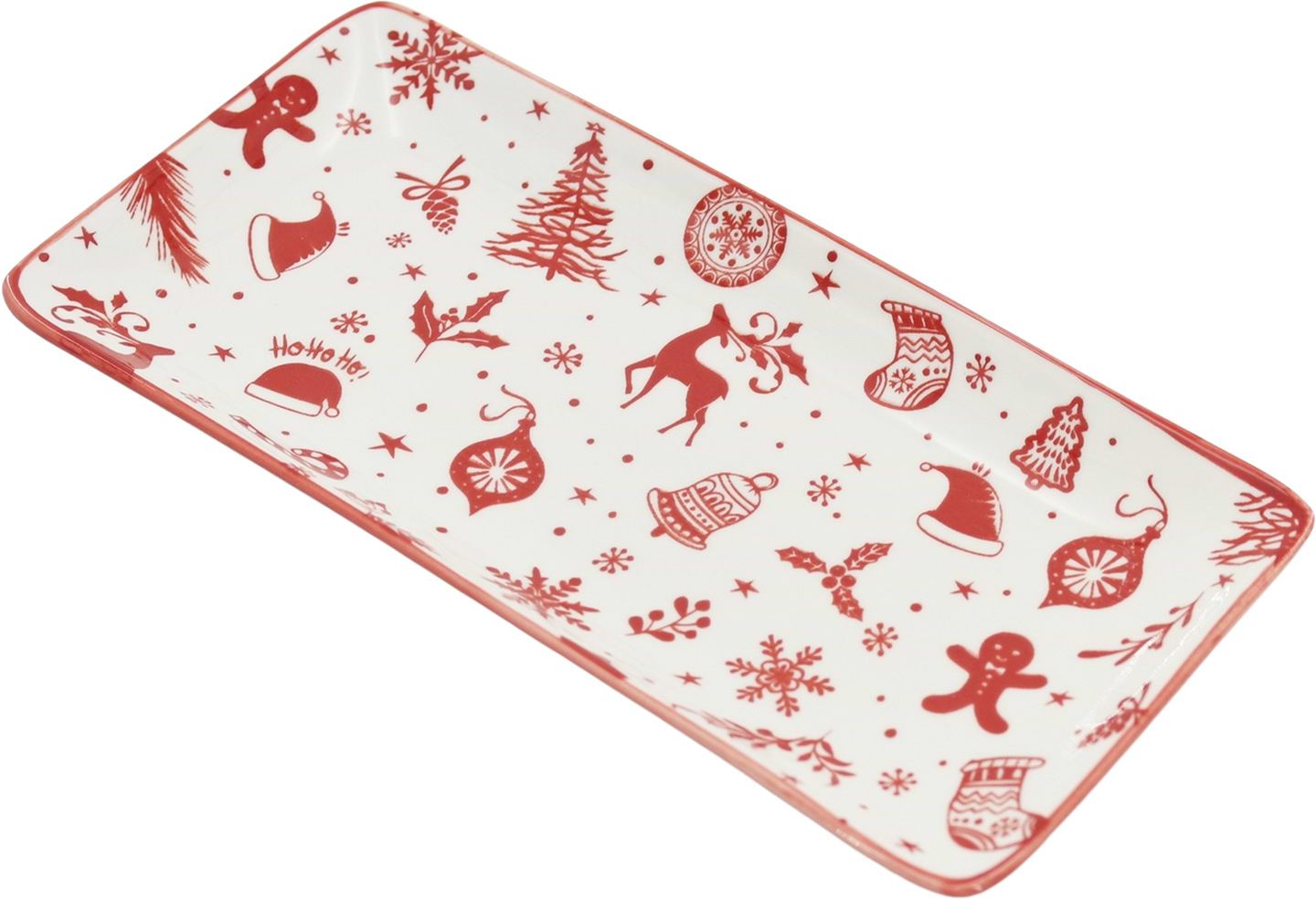 Блюдо Limited Edition NY XMAS MOOD 25.5х13 см (TRSC-GY5025-P25) - Фото 1