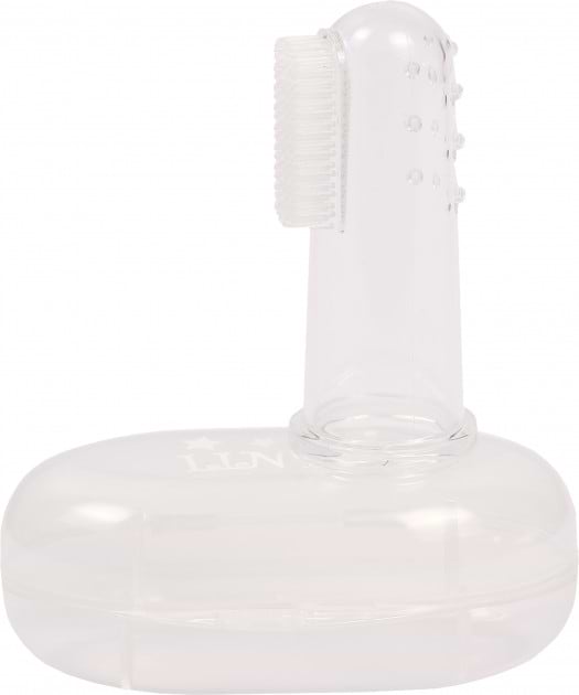 Фото - Зубная щетка мануальная детская Lindo в  футляре, белая (Pk 073 бел)