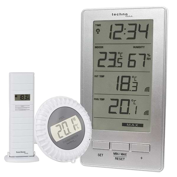 Фото - Термогигрометр Technoline WS9069 IT Silver