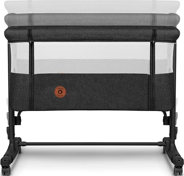 Фото - Ліжечко дитяче прямокутне Lionelo Aurora Grey Graphite