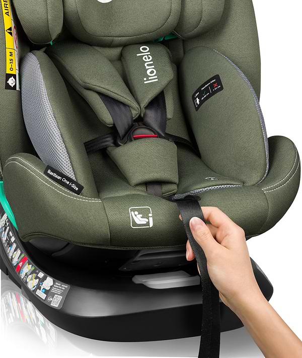 Фото - Автокрісло Lionelo BASTIAAN ONE I-SIZE GREEN OLIVE
