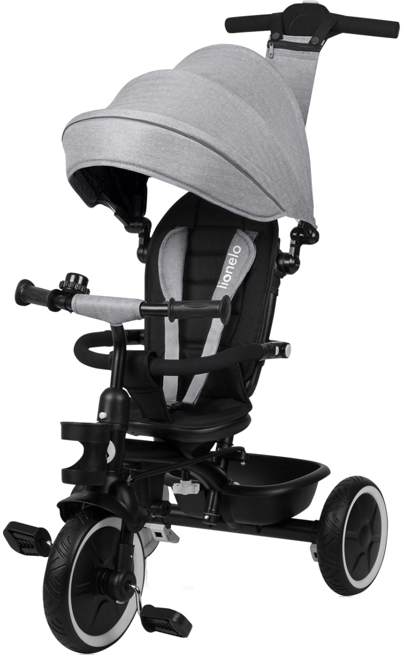 Трёхколёсный велосипед Lionelo BERRY GREY STONE