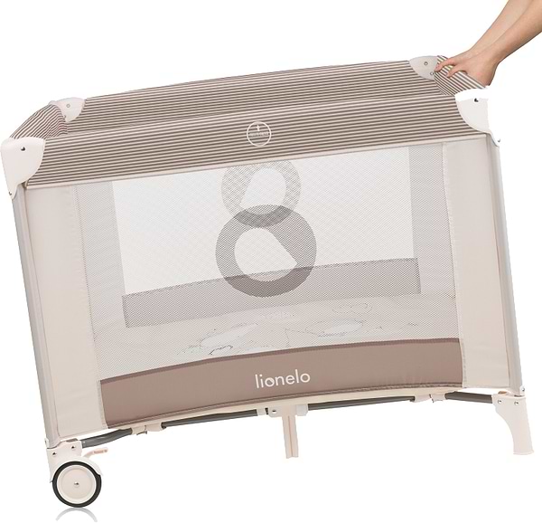 Фото - Уценка - Манеж классический Lionelo Bonnie Beige Sand