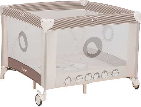 Фото - Уценка - Манеж классический Lionelo Bonnie Beige Sand