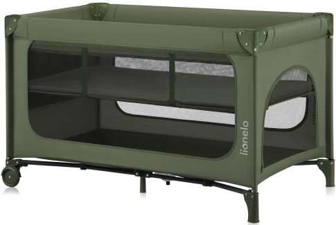 Манеж-ліжко Lionelo Jasmin Easy Fold Green Olive
