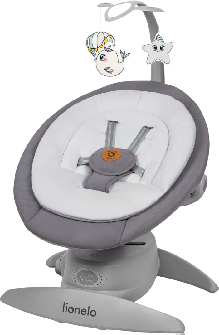 Кресло-качалка Lionelo MELL GREY STONE