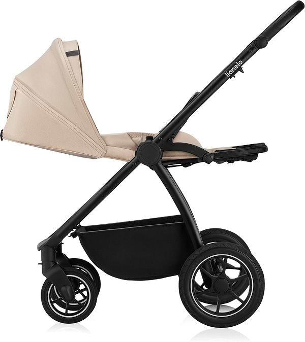 Фото - Коляска універсальна 3 в 1 Lionelo Meril Beige Sand