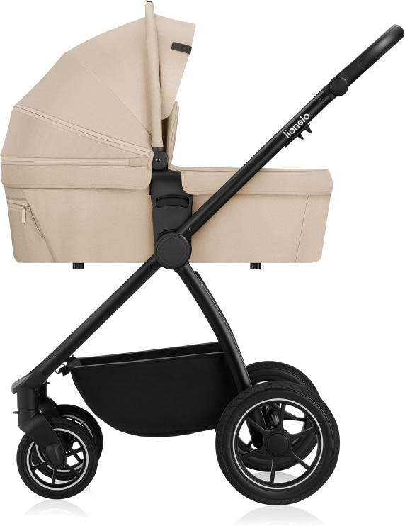 Фото - Коляска універсальна 3 в 1 Lionelo Meril Beige Sand