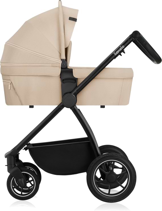 Фото - Коляска універсальна 3 в 1 Lionelo Meril Beige Sand
