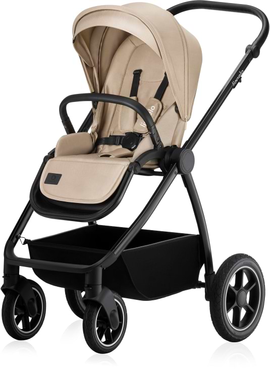 Фото - Коляска універсальна 3 в 1 Lionelo Meril Beige Sand