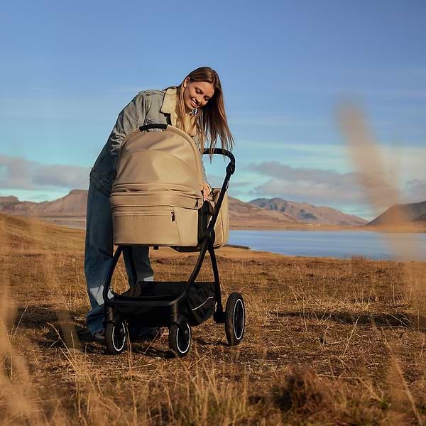 Фото - Коляска універсальна 3 в 1 Lionelo Meril Black Onyx