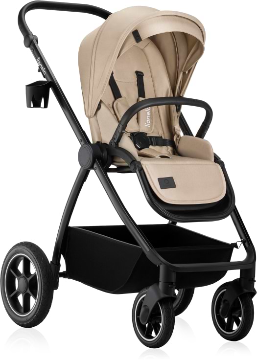 Фото - Коляска універсальна 3 в 1 Lionelo Meril Beige Sand