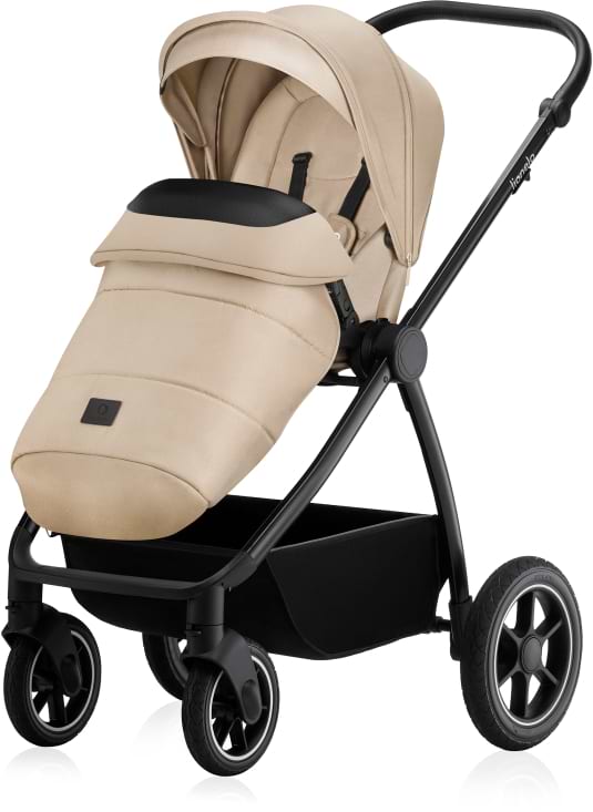 Фото - Коляска універсальна 3 в 1 Lionelo Meril Beige Sand