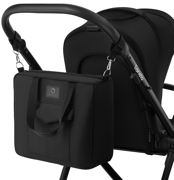 Фото - Коляска універсальна 3 в 1 Lionelo Meril Black Onyx