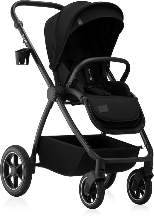 Фото - Коляска універсальна 3 в 1 Lionelo Meril Black Onyx