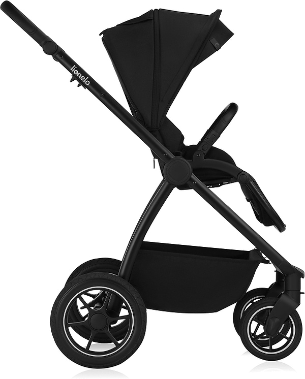 Фото - Коляска універсальна 3 в 1 Lionelo Meril Black Onyx