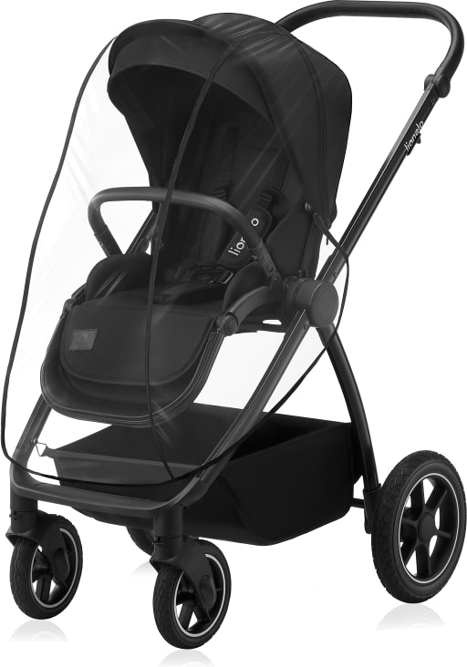 Фото - Коляска універсальна 3 в 1 Lionelo Meril Black Onyx