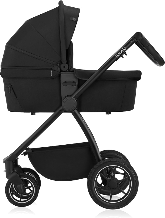 Фото - Коляска універсальна 3 в 1 Lionelo Meril Black Onyx