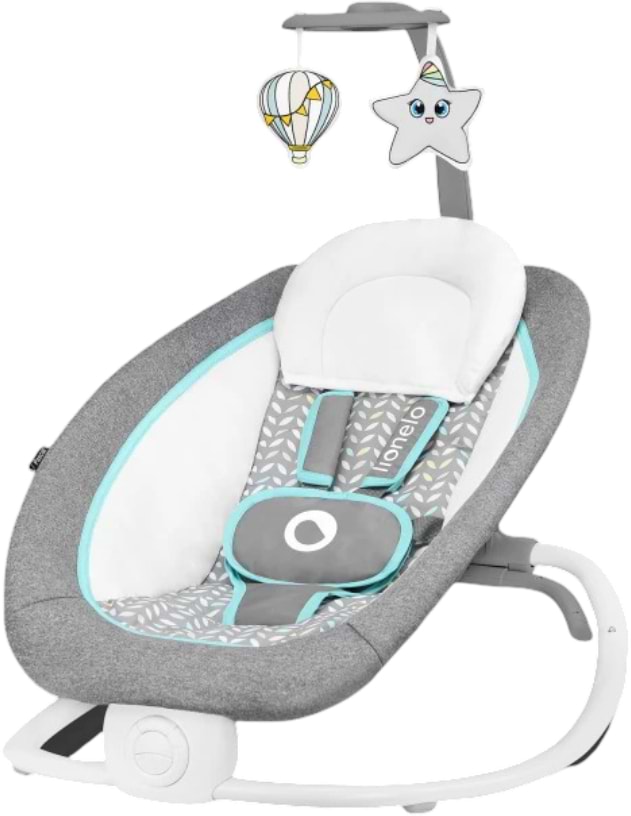 Кресло-качалка Lionelo Pascal Grey Scandi