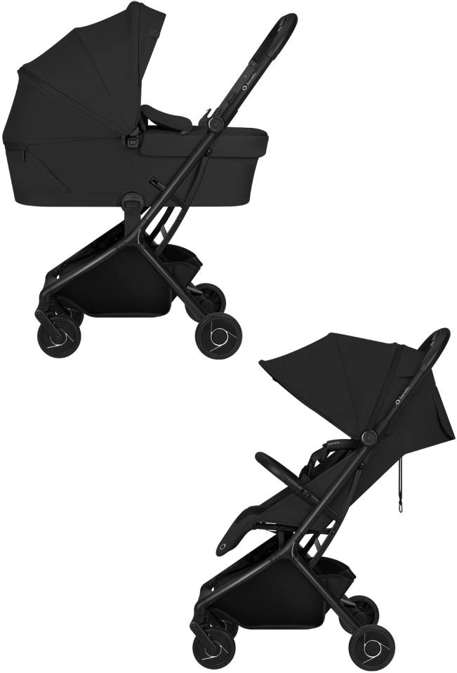 Коляска універсальна 2 в 1 Lionelo Sia Flex Black Onyx