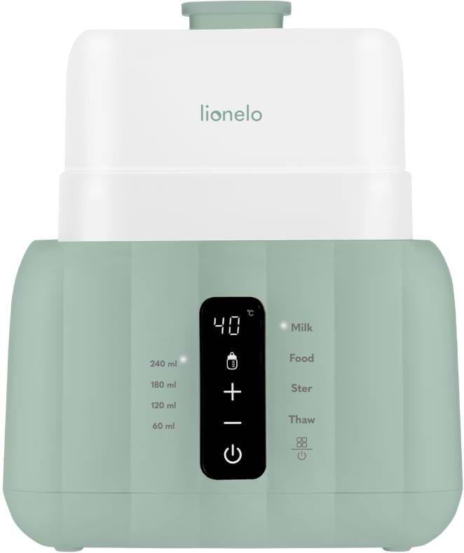 Подогреватель детских бутылочек стационарный Lionelo Thermup Duo Green Mist