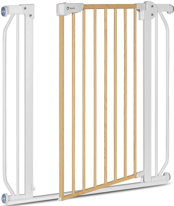 Фото - Загородження універсальне Lionelo Truus Slim White Natural