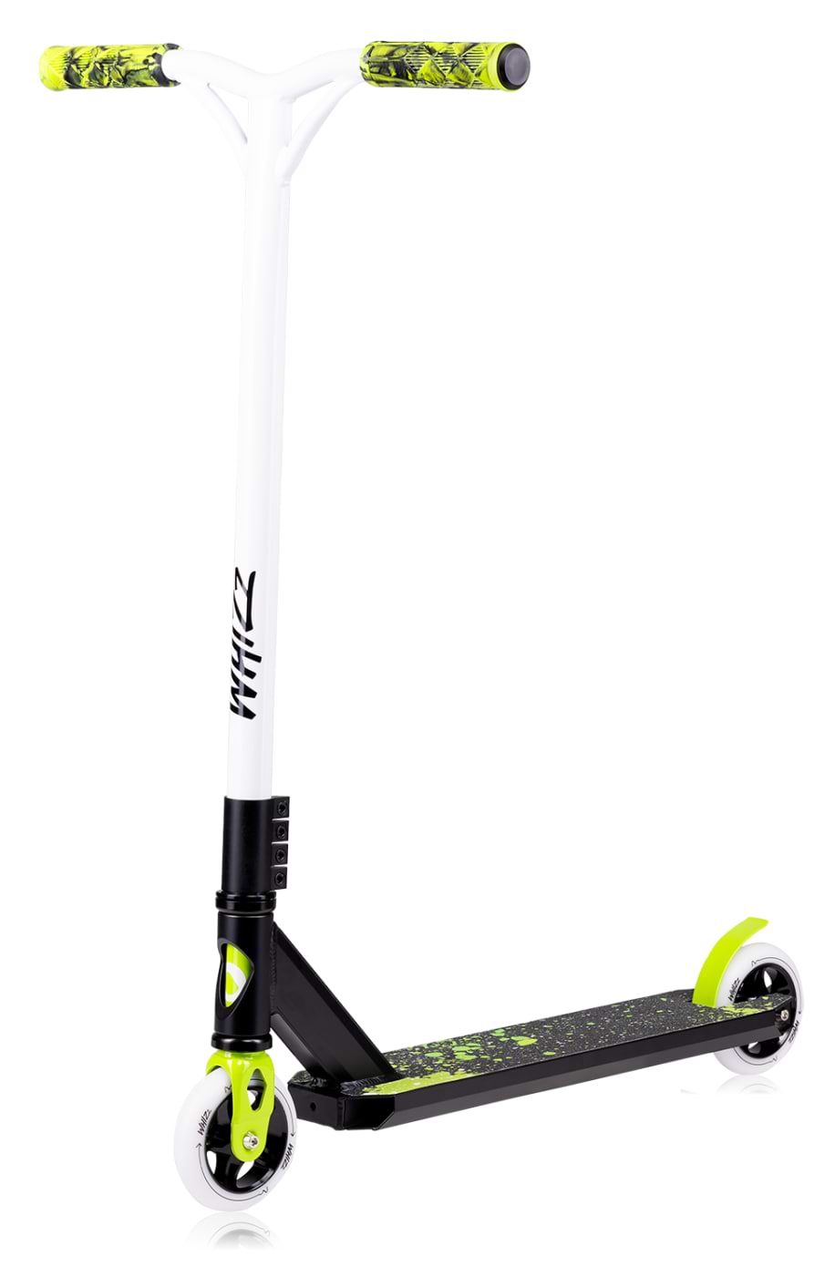 Двухколёсный самокат Lionelo WHIZZ GREEN LIME BLACK