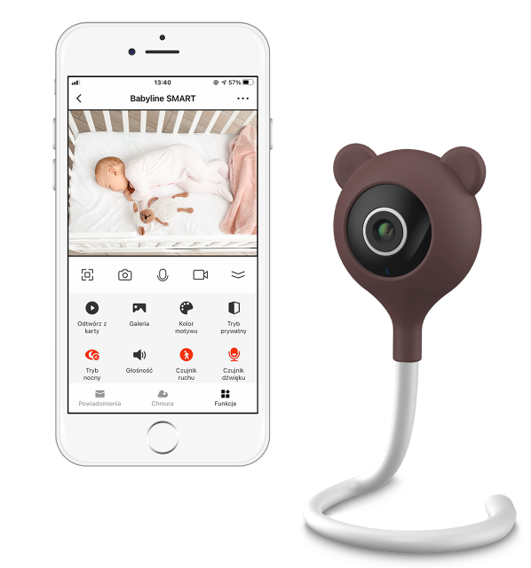 Фото - Відеоняня Lionelo BabyLine Smart