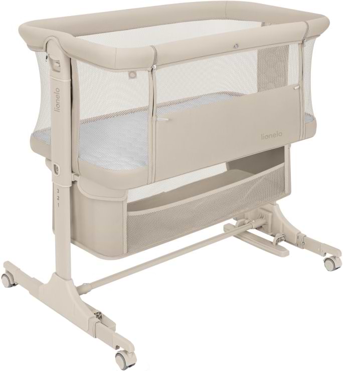 Кроватка детская прямоугольная Lionelo JODIE BEIGE CREAM