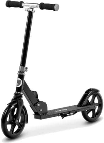 Фото - Двухколёсный самокат Lionelo Luca Black/Graphite