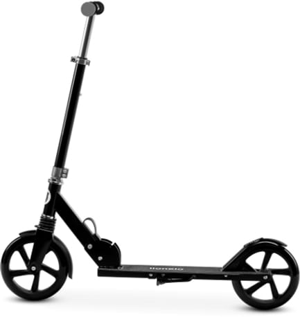 Фото - Двухколёсный самокат Lionelo Luca Black/Graphite